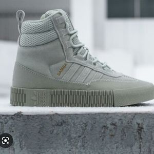 Adidas Samba Boots Halo Green Halo Green Women's Shoes